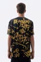 Camiseta Masculina HUPI Bike STRIP Preto e Amarelo