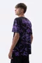 Camiseta Masculina HUPI Bike STRIP Preto e Roxo