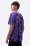 Camiseta Masculina HUPI Bike STRIP Roxo e Preto