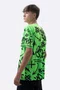 Camiseta Masculina HUPI Bike STRIP Verde e Preto