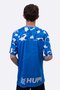 Camiseta Masculina HUPI Naja Azul/Branco