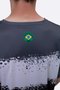 Camiseta Masculina HUPI Naja Cinza/Preto