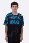 Camiseta Masculina HUPI Naja Preto/Azul