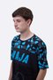 Camiseta Masculina HUPI Naja Preto/Azul