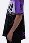 Camiseta Masculina HUPI Naja Roxo/Branco/Preto