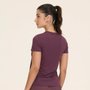 Camiseta New Balance Sport Essentials Roxo Feminina