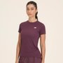 Camiseta New Balance Sport Essentials Roxo Feminina