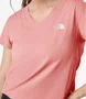 Camiseta The North Face Hyper Tee Crew Cave Feminina Rosa