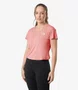 Camiseta The North Face Hyper Tee Crew Cave Feminina Rosa