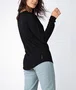 Camiseta Feminina The North Face Hyper Tee Manga Longa Preta