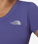 Camiseta The North Face Hyper Tee Crew Cave Azul Feminino