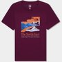 Camiseta The North Face Places We Love Tee Vinho Feminino