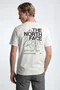 Camiseta The North Face Evolution Half Dome MTN Tee Off White