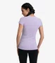 Camiseta The North Face Feminina Hyper Tee V-Neck Lilás