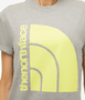 Camiseta The North Face Unissex Jumbo Half Dome Tee Cinza