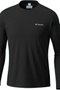 Camiseta Manga Longa Columbia Zero Rules Masculina Preta