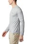 Camiseta Manga Longa Columbia Zero Rules Masculina Cinza