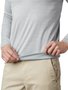 Camiseta Manga Longa Columbia Zero Rules Masculina Cinza