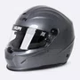 Capacete HUPI Automobilismo Evo Cinza Grafite Selo FIA