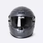 Capacete HUPI Automobilismo Evo Cinza Grafite Selo FIA