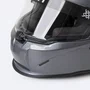 Capacete HUPI Automobilismo Evo Cinza Grafite Selo FIA