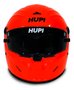 Capacete HUPI Automobilismo Evo Composite Laranja Selo FIA