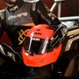 Capacete HUPI Automobilismo Evo Composite Laranja Selo FIA