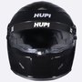 Capacete HUPI Automobilismo Evo Composite Preto Brilhante Selo FIA