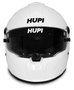 Capacete HUPI Automobilismo Evo Composite Top Air Branco Selo FIA