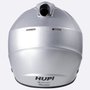 Capacete HUPI Automobilismo Evo Composite Top Air Prata Selo FIA