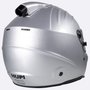 Capacete HUPI Automobilismo Evo Composite Top Air Prata Selo FIA