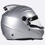 Capacete HUPI Automobilismo Evo Composite Top Air Prata Selo FIA