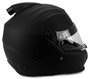 Capacete HUPI Automobilismo Evo Composite Top Air Preto Fosco Selo FIA