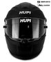 Capacete HUPI Automobilismo Evo Composite Top Air Preto Fosco Selo FIA