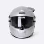 Capacete HUPI Automobilismo Evo Mid Air Prata Selo FIA