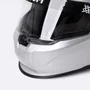 Capacete HUPI Automobilismo Evo Mid Air Prata Selo FIA