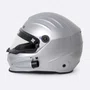 Capacete HUPI Automobilismo EVO Side Air Prata Selo FIA