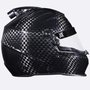 Capacete HUPI Automobilismo Evo Top Air Carbono 12K Selo FIA