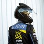 Capacete HUPI Automobilismo Evo Top Air Carbono 12K Selo FIA