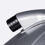 Capacete HUPI Automobilismo Evo Composite Top Air Prata Selo FIA