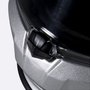 Capacete HUPI Automobilismo Evo Composite Top Air Prata Selo FIA