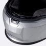 Capacete HUPI Automobilismo Evo Composite Top Air Prata Selo FIA