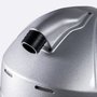 Capacete HUPI Automobilismo Evo Composite Top Air Prata Selo FIA