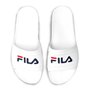 Chinelo Fila Sleek Slide Masculino Branco e Vermelho