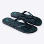 Chinelo HUPI Vibes Preto/Verde Água