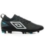 Chuteira Futebol Umbro Adamant Club Preto e Branco