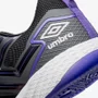 Chuteira Futsal Umbro Pro 5 Bump Preto e Roxo