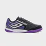 Chuteira Futsal Umbro Pro 5 Bump Club Preto e Roxo