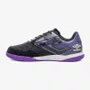 Chuteira Futsal Umbro Pro 5 Bump Club Preto e Roxo