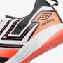 Chuteira Futsal Umbro Pro 5 Bump Laranja/Preto